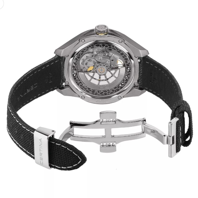 Certina DS Skeleton bak med lenke