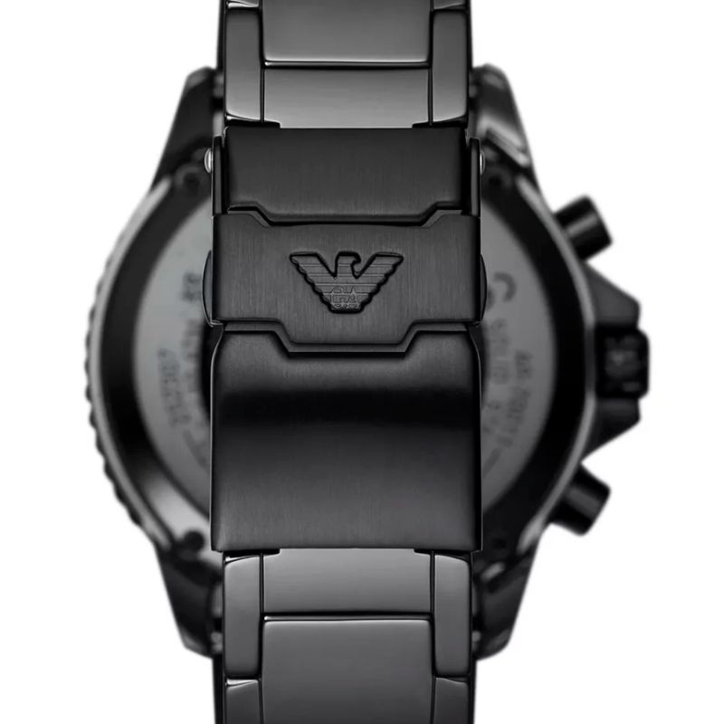 Emporio Armani Diver Ceramic bakfra