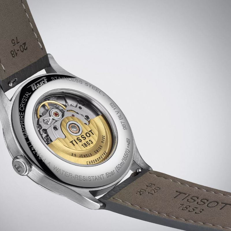 Tissot Heritage 1938 Autamatic baksiden