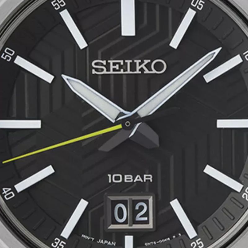 Seiko Classic forfra detaljer